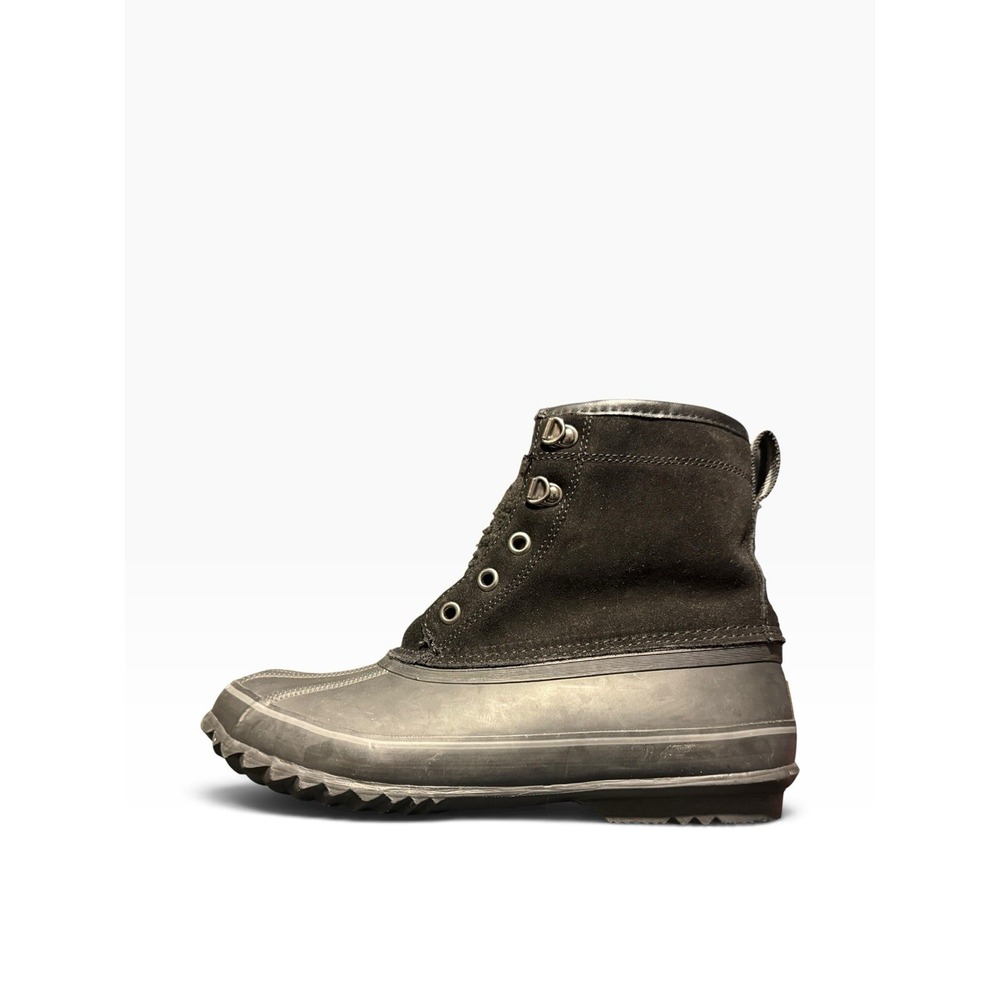 Bass Sherpa Duck Boot Black Women's Size 8